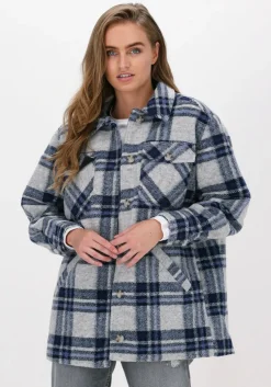 blauwe envii blouses enalder jacket 6848