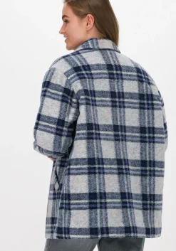 blauwe envii blouses enalder jacket 6848