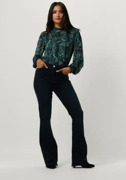 blauwe fabienne chapot flared jeans eva flare