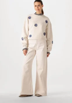 blauwe fabienne chapot t-shirt jada top