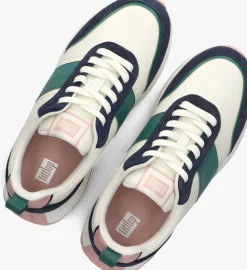 blauwe fitflop lage sneakers hx7