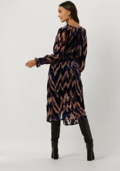 blauwe freebird mini jurk senna dress