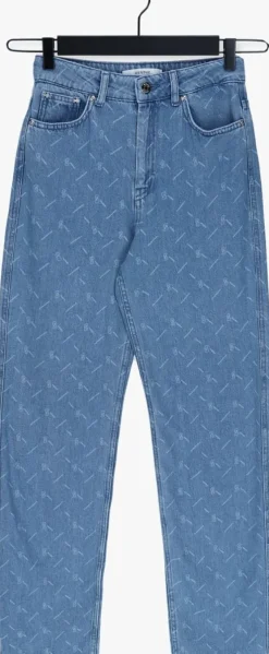 blauwe gestuz mom jeans luvina hw jeans