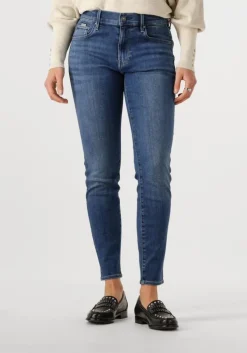 blauwe g-star raw skinny jeans 3301 skinny wmn