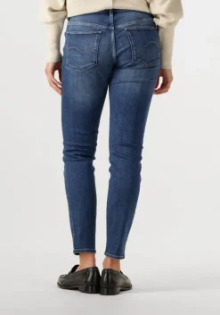 blauwe g-star raw skinny jeans 3301 skinny wmn