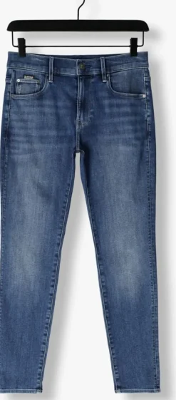 blauwe g-star raw skinny jeans 3301 skinny wmn