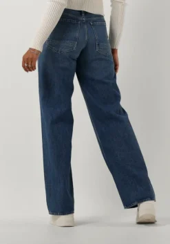 blauwe g-star raw wide jeans judee loose wmn