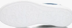 blauwe guess lage sneakers swole2