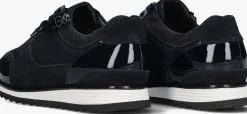 blauwe hassia lage sneakers 302035