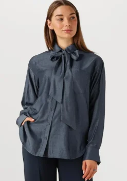 JANSEN AMSTERDAM e blouses ess blouse sr 737 necktie>DAMES Blouses