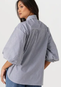 JANSEN AMSTERDAM e blouses lois blouse csb 798 bowstraps 3/4 sleeve wide fit><noscript><img width=