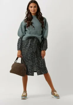 JANSEN AMSTERDAM e midi jurk titia><noscript><img width=