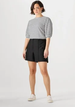 JANSEN AMSTERDAM e top kim top k 136 stripe short puffed sleeve>DAMES Tops & T-Shirts