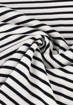 JANSEN AMSTERDAM e top kim top k 136 stripe short puffed sleeve><noscript><img width=