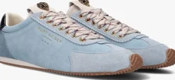 blauwe kurt geiger london lage sneakers kensington runner