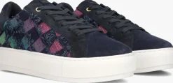 blauwe kurt geiger london lage sneakers laney