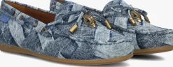 blauwe kurt geiger london mocassins eagle moccasin