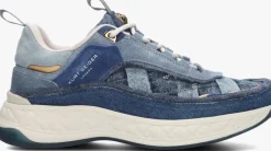 blauwe kurt geiger london lage sneakers kensington sneaker