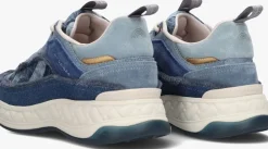 blauwe kurt geiger london lage sneakers kensington sneaker