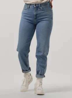 blauwe lee slim fit jeans carol l30uowb59