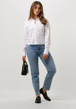 blauwe lee slim fit jeans carol l30uowb59