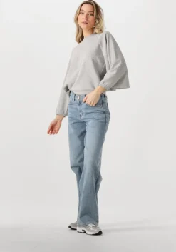 blauwe lee wide jeans rider loose