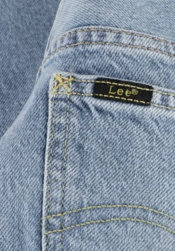 blauwe lee wide jeans rider loose