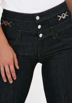 blauwe liu jo skinny jeans b.up rampy h.w. normal wash