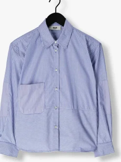 blauwe moliin blouses evie