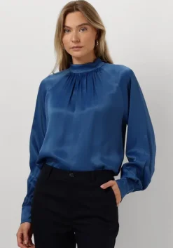 blauwe mos mosh blouses silja glossi blouse