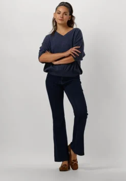 blauwe mos mosh flared jeans anita scarlet jeans