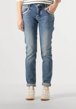 blauwe mos mosh skinny jeans naomi matteos jeans