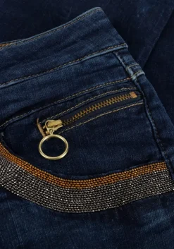 blauwe mos mosh slim fit jeans naomi shade blue jeans