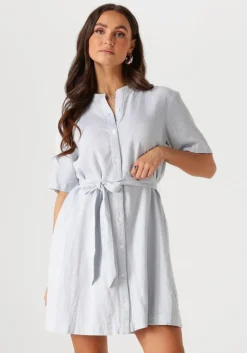 MSCH COPENHAGEN e mini jurk mschpennie ginia 2 4 shirt dress>DAMES Jurken