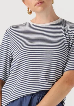 blauwe msch copenhagen t-shirt mschjana tee stp