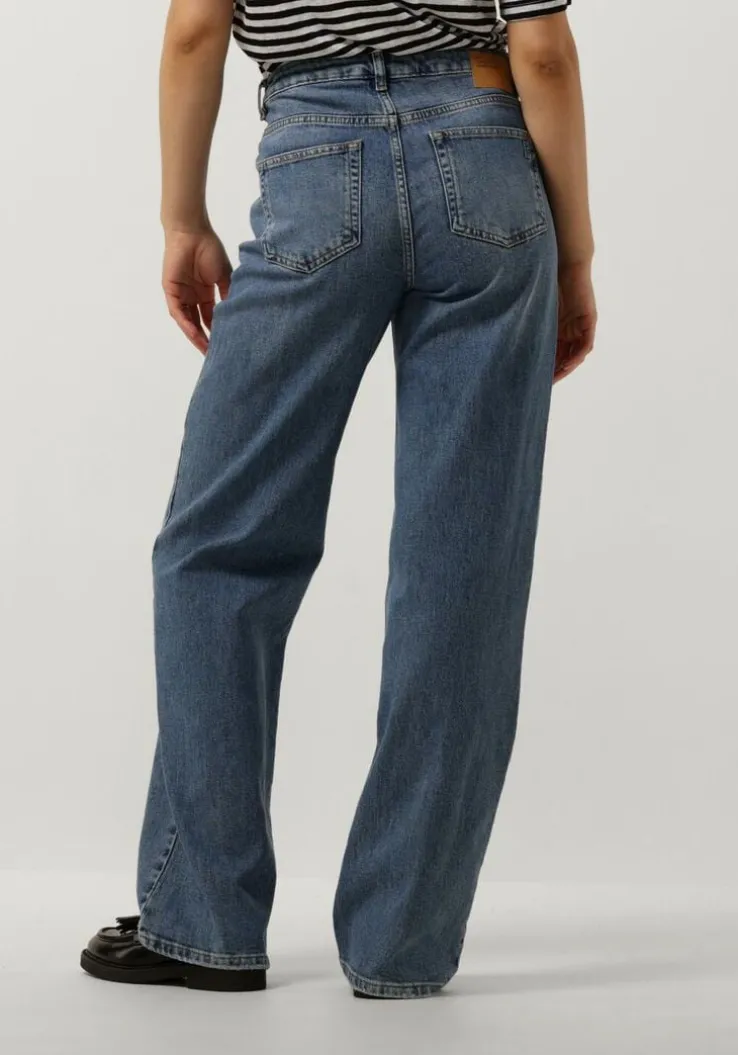 blauwe my essential wardrobe wide jeans 35 the louis 139 high wide y
