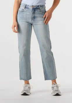 blauwe my essential wardrobe straight leg jeans dangomw 144 high straight y