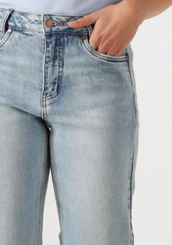 blauwe my essential wardrobe straight leg jeans dangomw 144 high straight y