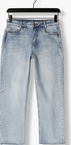 blauwe my essential wardrobe straight leg jeans dangomw 144 high straight y