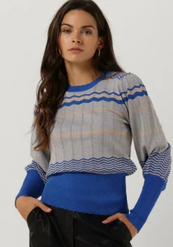 NEO NOIR e trui dary stripe knit blouse>DAMES Truien & Vesten