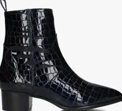 blauwe notre-v enkellaarsjes 63231