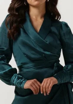 NOTRE-V e midi jurk nv-dorissa satin dress><noscript><img width=