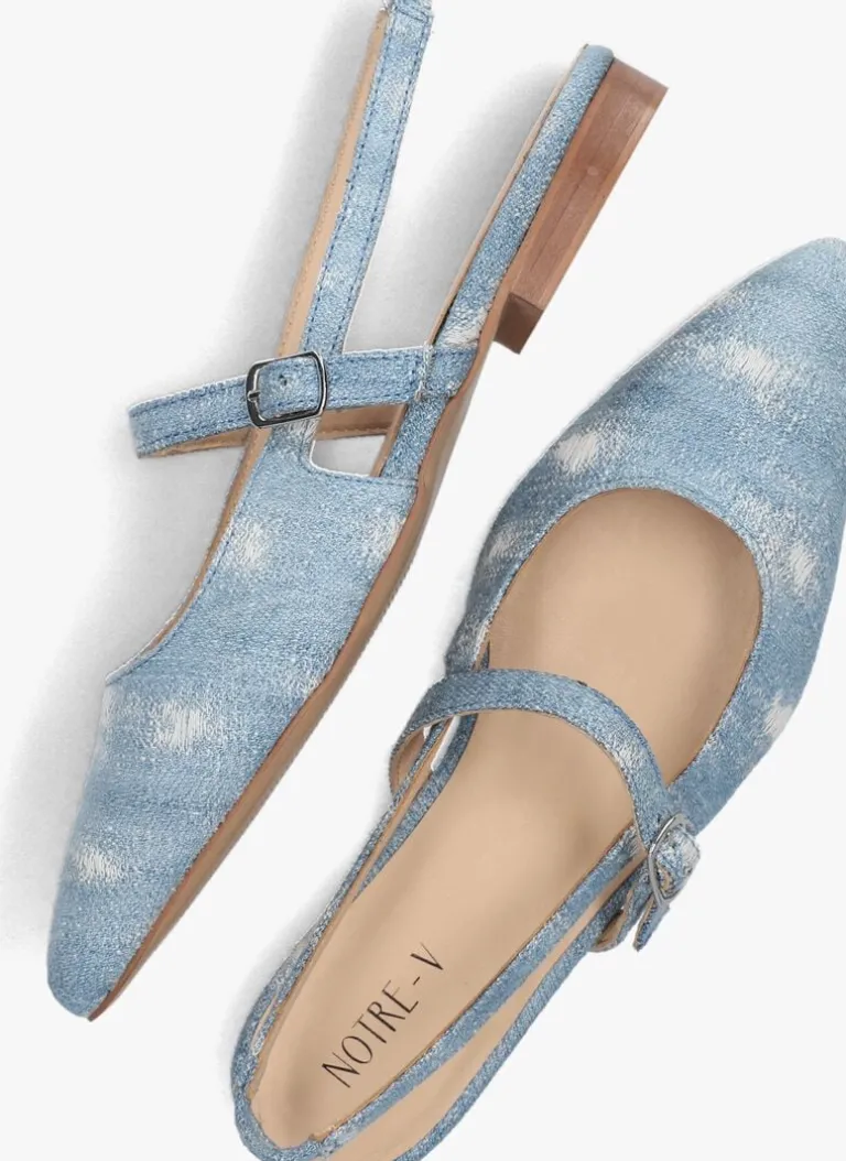 NOTRE-V e slingbacks vk1047>DAMES Hakken