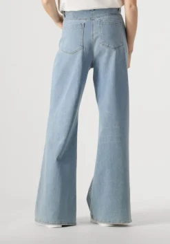 blauwe nukus wide jeans ruby pants