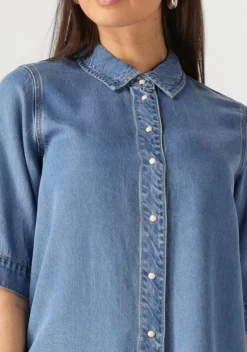 OBJECT e blouses objframe 2/4 re denim top><noscript><img width=