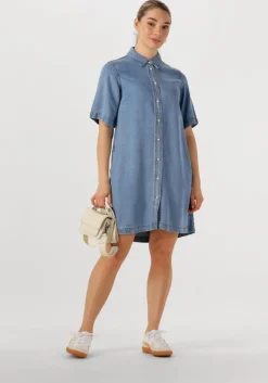 OBJECT e mini jurk objframe 2/4 re denim dress>DAMES Jurken