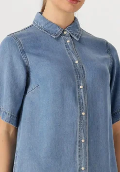 OBJECT e mini jurk objframe 2/4 re denim dress><noscript><img width=