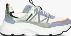 blauwe omoda lage sneakers tokio