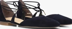 blauwe paul green platte sandalen 1075