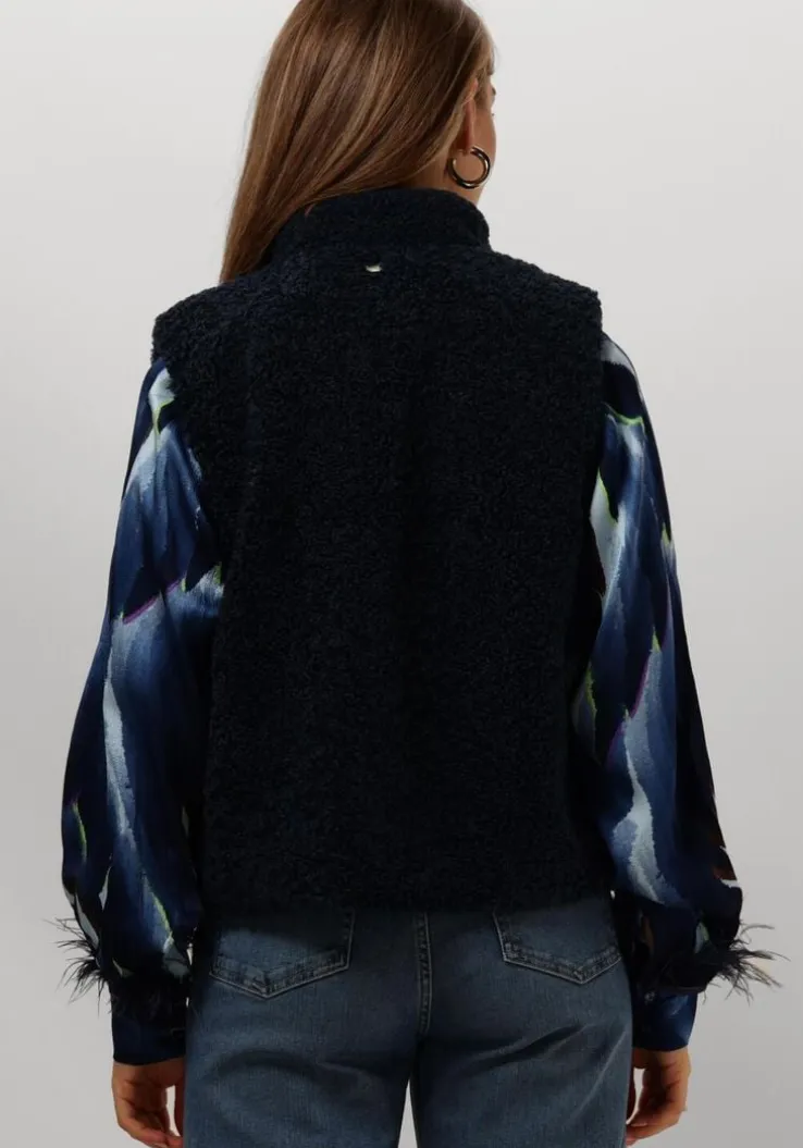 blauwe pom amsterdam gilet gilet - teddy love